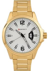 Zegarek Perfect Zegarek męski PERFECT M103-02 złoty bt. Kolor: złoty #1