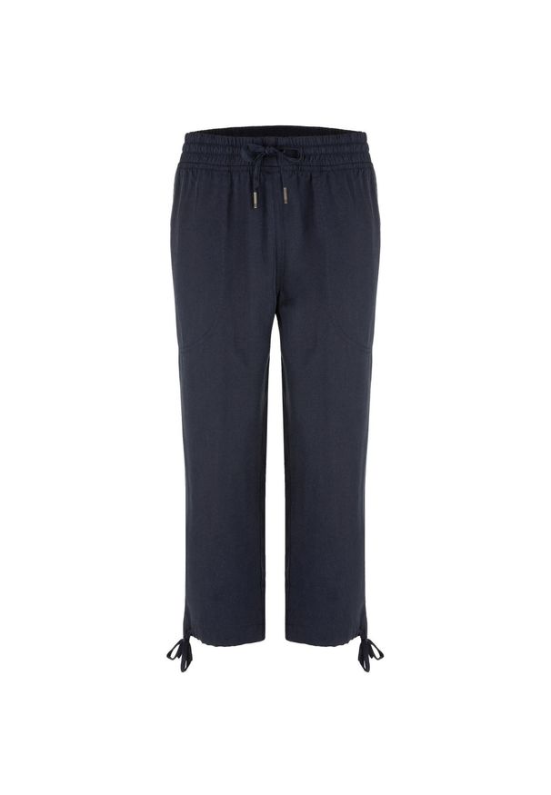 GLENMUIR - Damskie Spodnie Capri z Bawełny - Komfort i Styl. Kolor: fioletowy. Materiał: bawełna