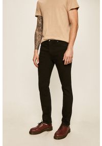 Levi's® - Levi's - Jeansy 511 Slim Fit Nightshine Black. Kolor: czarny. Wzór: gładki, aplikacja #1