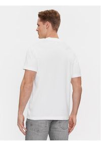 Calvin Klein Jeans T-Shirt Logo Repeat J30J324668 Biały Regular Fit. Kolor: biały. Materiał: bawełna