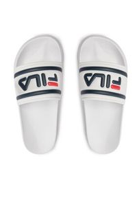 Fila Klapki Morro Bay Slipper 2.0 1010901.1FG Biały. Kolor: biały. Materiał: skóra #5