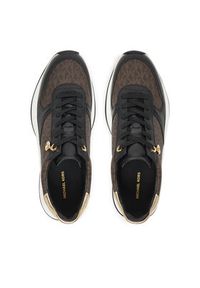 MICHAEL Michael Kors Sneakersy Arla 43F5ARFS2L Brązowy. Kolor: brązowy. Materiał: skóra