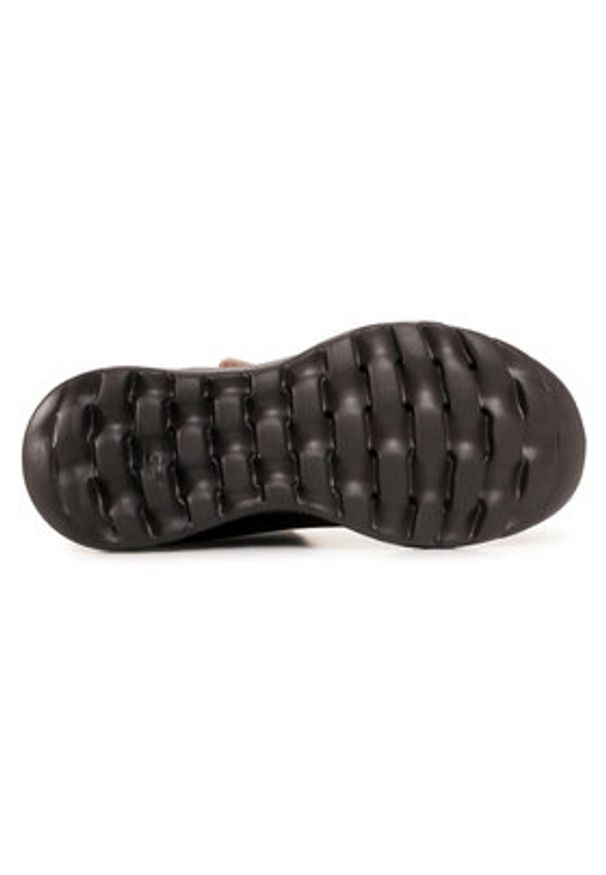 skechers - Skechers Botki On The Go Joy 144003/CHOC Brązowy. Kolor: brązowy. Materiał: skóra, zamsz