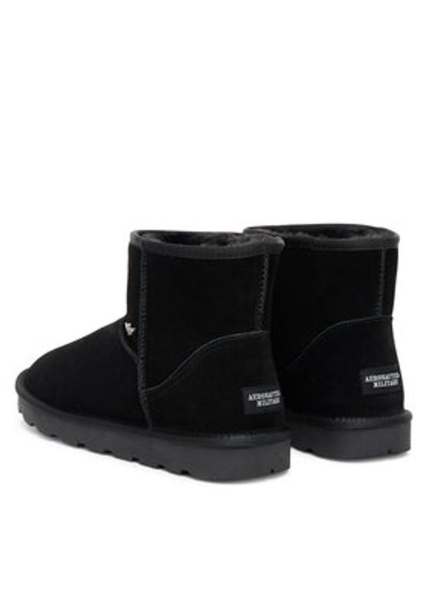 Aeronautica Militare Śniegowce 252SC0298XCT03497 Czarny. Kolor: czarny. Materiał: skóra, zamsz