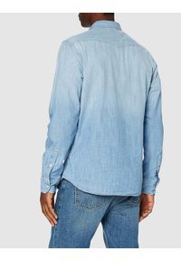 Lee - LEE LEE WESTERN SHIRT MĘSKA KOSZULA FADED BLUE L643NSOF