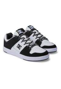 DC Shoes - Skórzane buty skate dla Mężczyzn DC CURE. Kolor: biały. Materiał: guma, skóra. Szerokość cholewki: normalna. Sport: skateboard