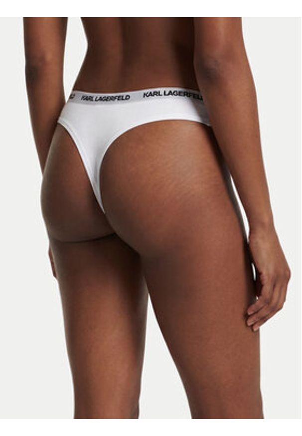 Karl Lagerfeld - KARL LAGERFELD Komplet stringów B1W47031 Kolorowy. Materiał: bawełna. Wzór: kolorowy