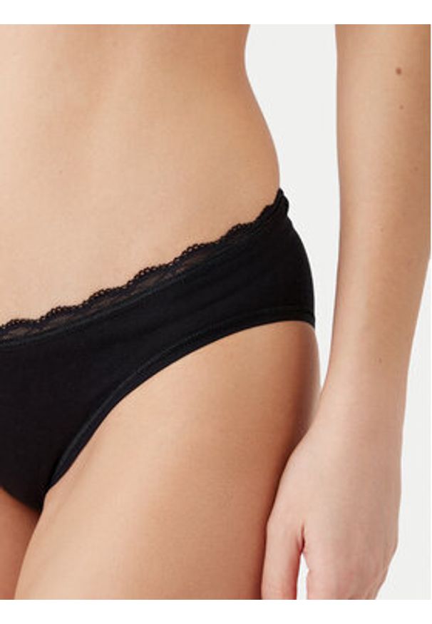 Triumph Komplet 2 par fig klasycznych Feel Of Cotton 10225045 Czarny. Kolor: czarny. Materiał: bawełna