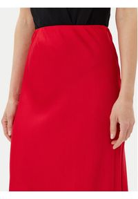ViCOLO Spódnica maxi Gonna TD0472 Czerwony Slim Fit. Kolor: czerwony. Materiał: wiskoza