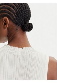 Hugo - HUGO Bluzka Sarepilk 50542597 Écru Slim Fit. Materiał: wiskoza #2