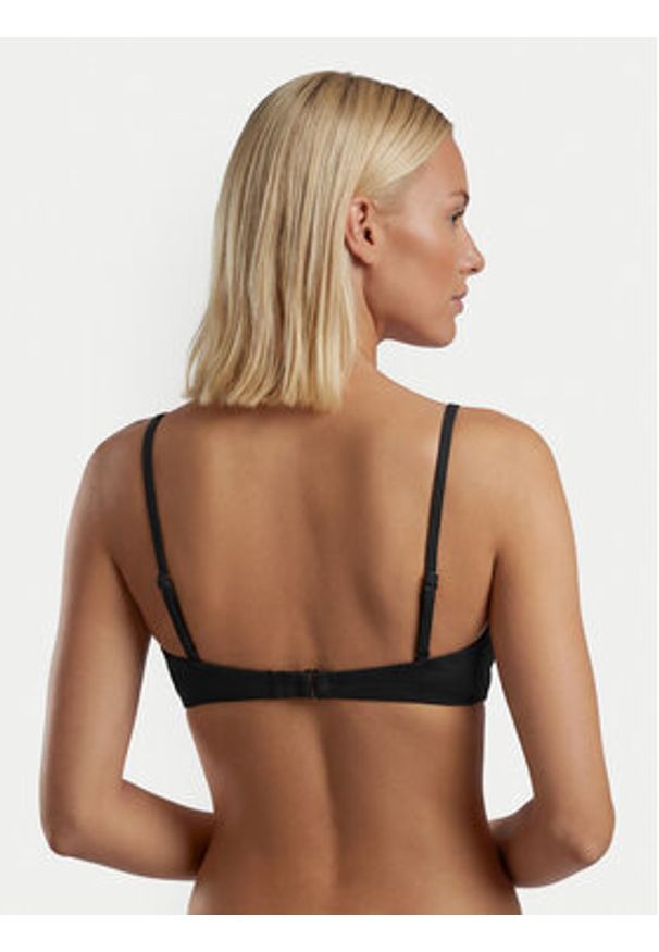 Roxy Góra od bikini Solid Essentials ERJX305692 Czarny. Kolor: czarny. Materiał: syntetyk