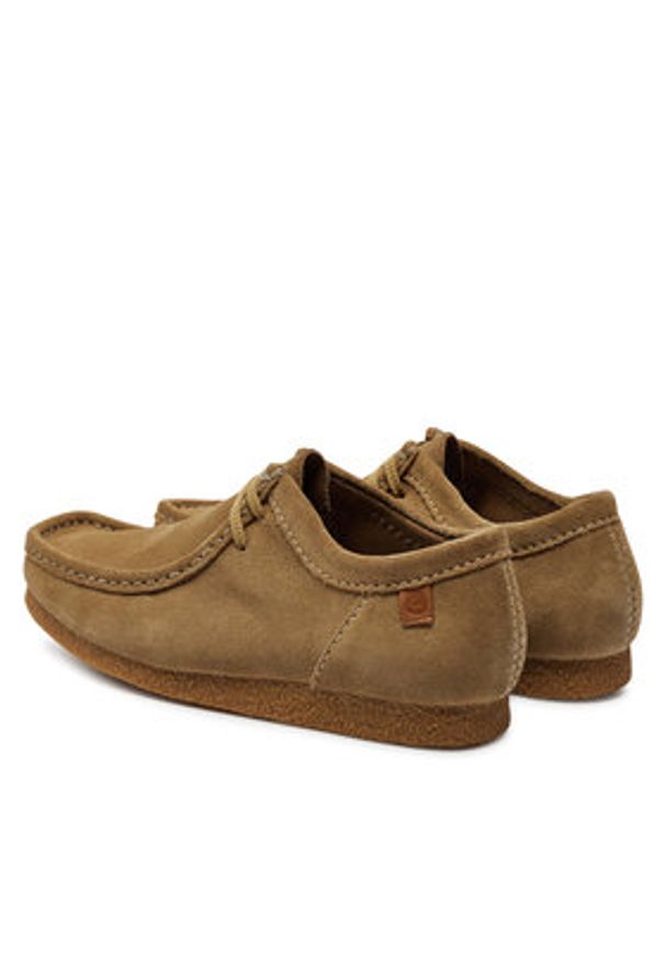 Clarks Mokasyny Shacre Ii Run 26159434 Brązowy. Kolor: brązowy. Materiał: skóra