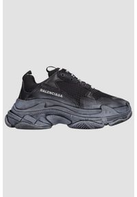 Balenciaga - BALENCIAGA Czarne sneakersy TRIPLE S, Rozmiar 35. Kolor: czarny