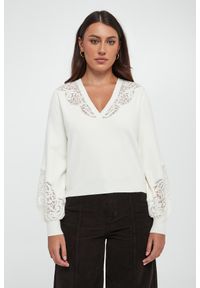 Twinset Milano - Sweter damski z wełną TWINSET. Materiał: wełna #4