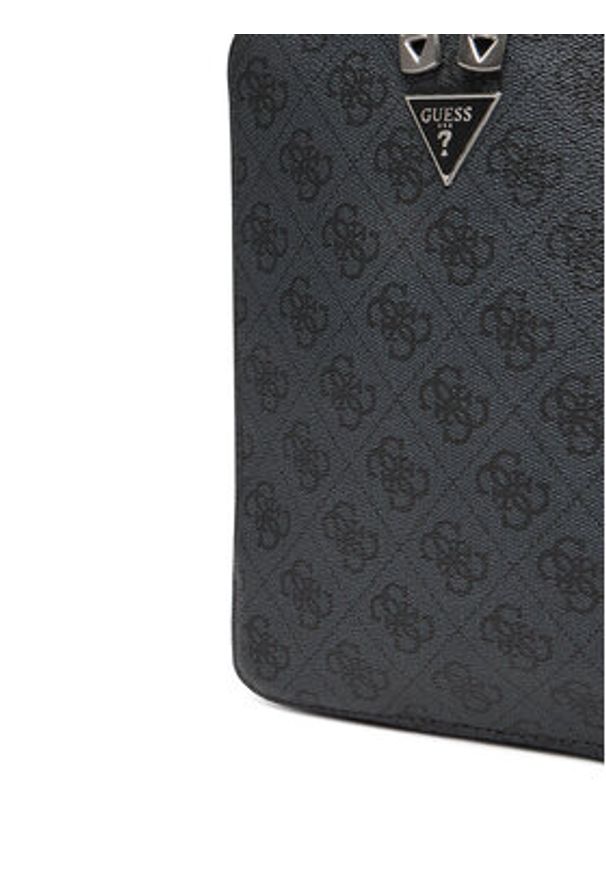 Guess Saszetka HMMILO P5226 Szary. Kolor: szary. Materiał: skóra
