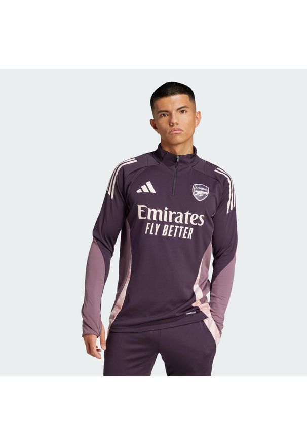 Adidas - Bluza Arsenal Tiro 24 Training. Kolor: czarny, niebieski, wielokolorowy. Materiał: materiał. Sport: fitness