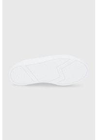 Levi's® - Levi's Buty kolor biały na platformie. Okazja: na spotkanie biznesowe. Nosek buta: okrągły. Zapięcie: sznurówki. Kolor: biały. Materiał: guma. Obcas: na platformie #4