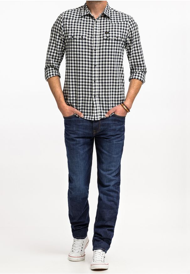 Lee - LEE AUSTIN MĘSKIE SPODNIE JEANSOWE JEANSY DŻINSY WORN FOAM L733KNIF 112119925
