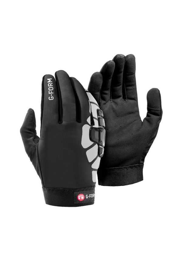 G-FORM - Rękawice G-form Bolle Winter S Czarno-Białe. Kolor: czarny, wielokolorowy, biały. Sezon: zima. Sport: kolarstwo