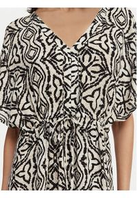 Vero Moda Sukienka codzienna Menny 10303701 Beżowy Regular Fit. Okazja: na co dzień. Kolor: beżowy. Materiał: wiskoza. Typ sukienki: proste. Styl: casual #2