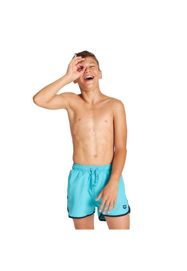 Szorty chłopięce spodenki kąpielowe sportowe na basen Arena Brampton. Kolor: niebieski