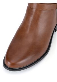 Clara Barson Botki WYL4016-1 Brązowy. Kolor: brązowy. Materiał: materiał #5