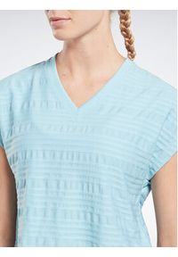 Reebok T-Shirt Perforated T-Shirt HT6108 Błękitny. Kolor: niebieski. Materiał: syntetyk #4