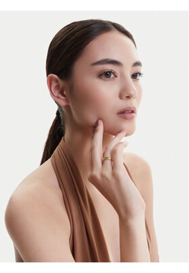 Tous - TOUS Pierścionek Bear Row 1003734312 Złoty. Materiał: srebrne. Kolor: złoty