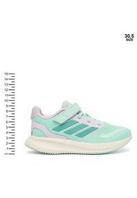 Adidas - adidas Sneakersy Runfalcon 5 JP9403 Zielony. Kolor: zielony. Materiał: materiał #6