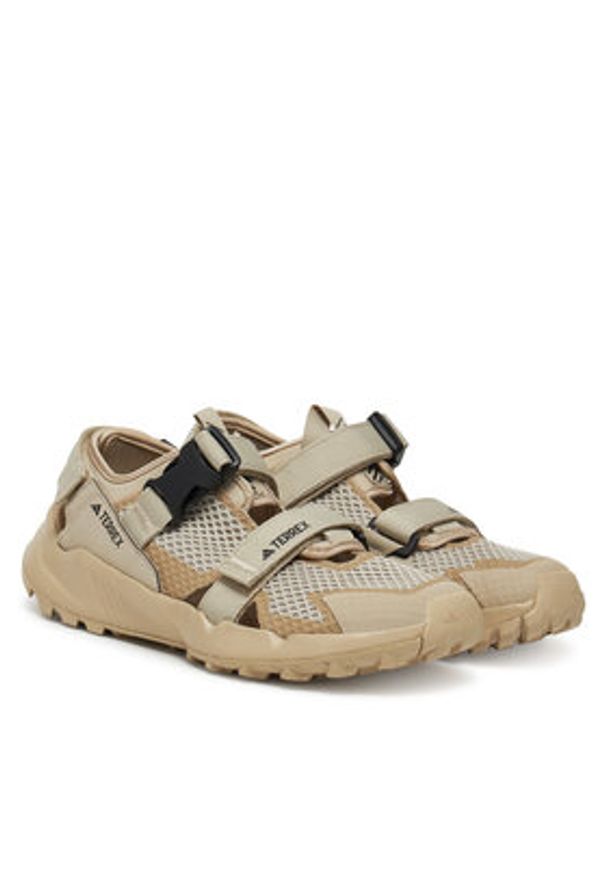 Adidas - adidas Sandały TERREX Hydroterra JI1030 Beżowy. Kolor: beżowy. Materiał: materiał
