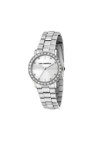 Karl Lagerfeld - KARL LAGERFELD Zegarek R0553100511 Srebrny. Kolor: srebrny