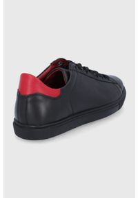 Wojas Buty skórzane kolor czarny. Nosek buta: okrągły. Zapięcie: sznurówki. Kolor: czarny. Materiał: skóra #3