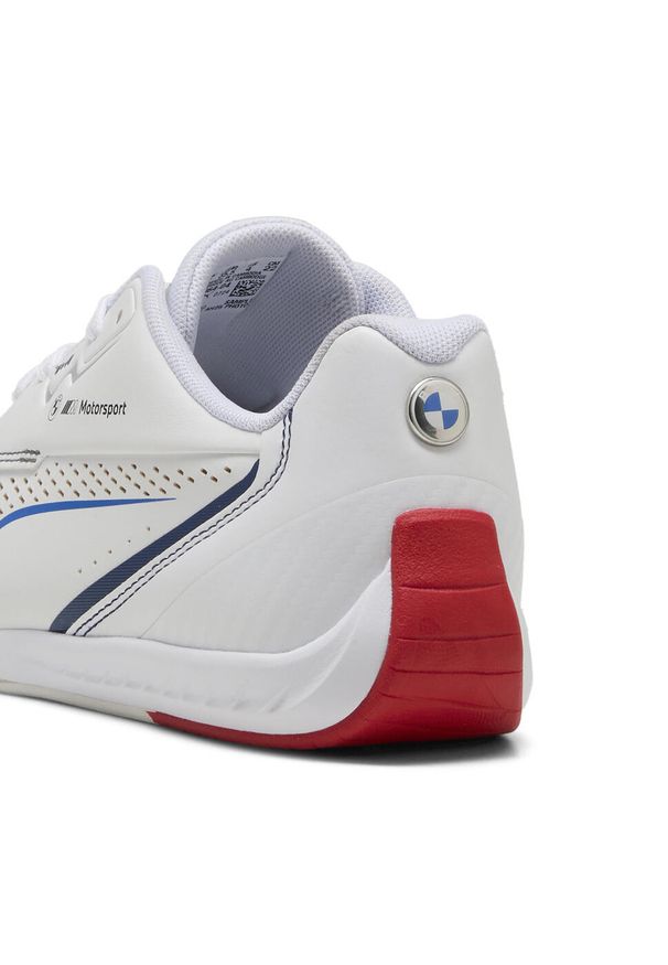 Puma - Młodzieżowe sneakersy BMW M Motorsport Drift Cat 11 PUMA White Cool Cobalt Blue. Okazja: na co dzień. Kolor: niebieski, wielokolorowy, biały