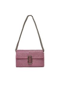 MARC JACOBS - Marc Jacobs Torebka The Rhinestone J Marc Mini Shoulder Bag H912M06RE22 Srebrny. Kolor: srebrny