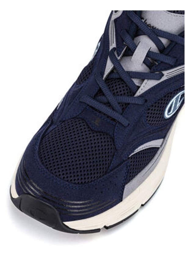 Champion Sneakersy RN00 MS LOW S22347-BS507 Granatowy. Kolor: niebieski. Materiał: materiał