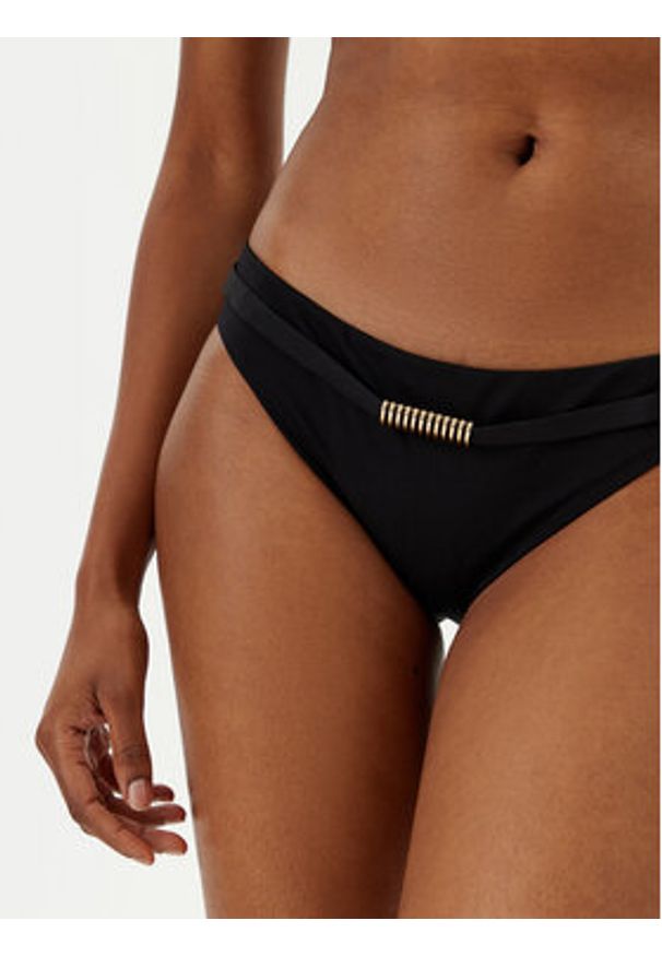 Chantelle Dół od bikini Icon C16VA0 Czarny. Kolor: czarny. Materiał: syntetyk