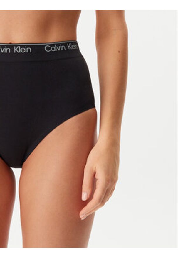 Calvin Klein Underwear Figi klasyczne z wysokim stanem LV00QF8282 Czarny. Stan: podwyższony. Kolor: czarny. Materiał: syntetyk