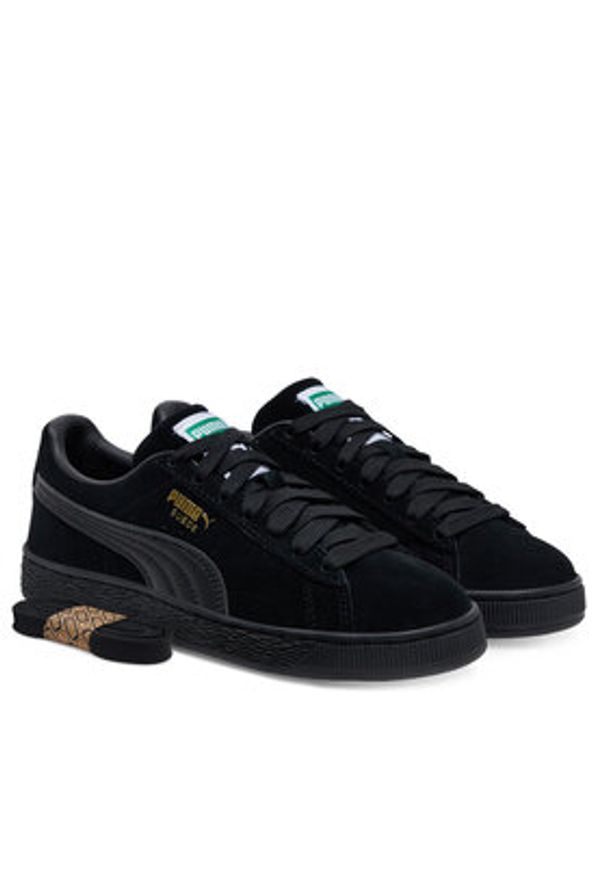 Puma Sneakersy Suede Classic 399781 07 Czarny. Kolor: czarny. Materiał: skóra, zamsz. Model: Puma Suede