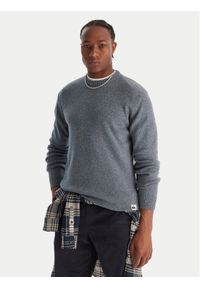 Quiksilver Sweter Slow Song Neppy EQYSW03325 Niebieski Regular Fit. Kolor: niebieski. Materiał: syntetyk