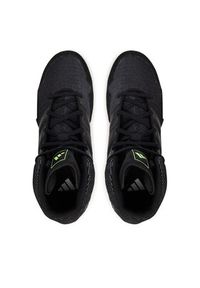 Adidas - adidas Buty bokserskie Speedex Wrestling Boots JQ4981 Czarny. Kolor: czarny. Materiał: materiał #3