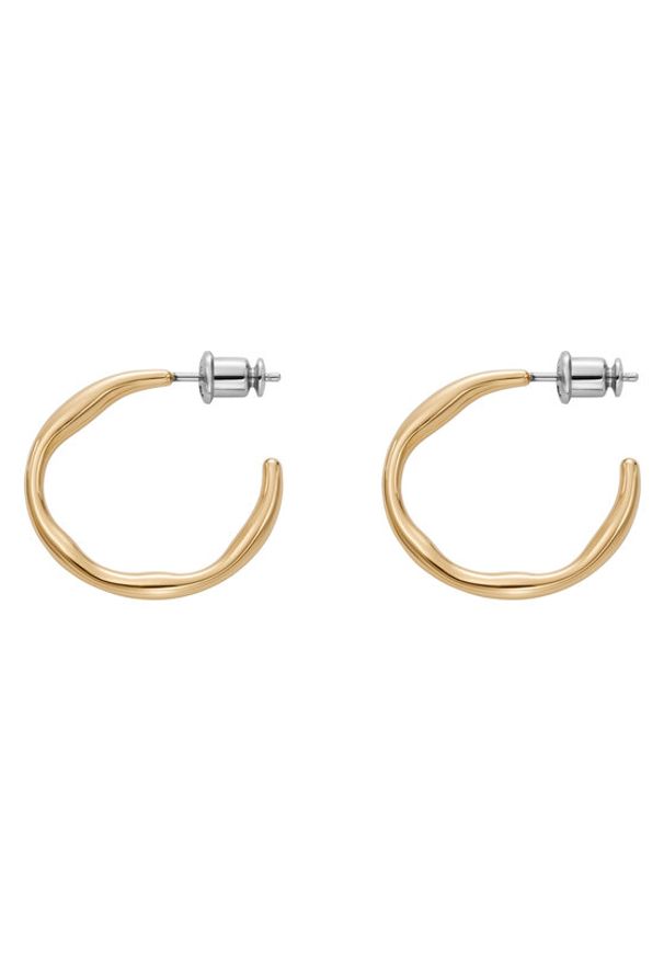 Skagen Kolczyki SKJ1722710 Złoty. Materiał: metalowe. Kolor: złoty