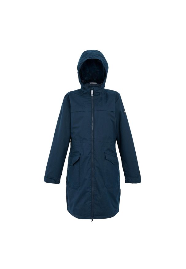 Regatta - Kurtka Wodoodporna Damska Romine II. Kolor: szary, fioletowy, niebieski, wielokolorowy. Sport: turystyka piesza