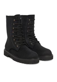 Max Mara Trzewiki Bakerzipwk 25247960126 Czarny. Kolor: czarny. Materiał: materiał #4