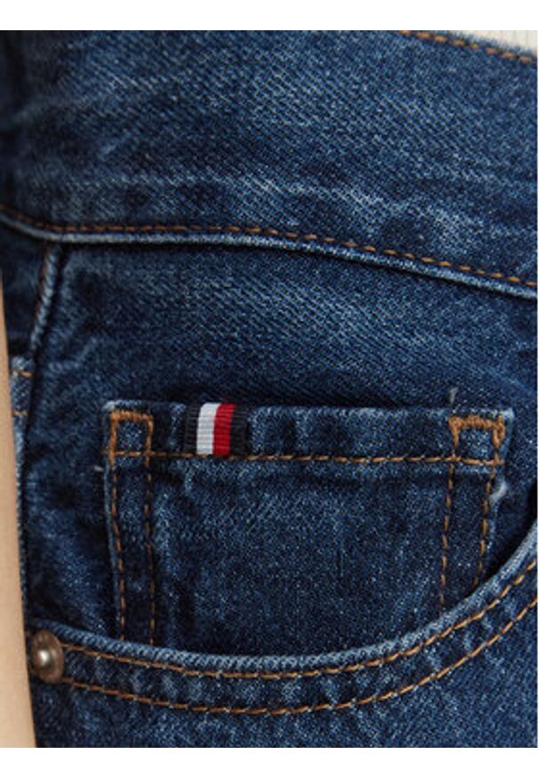 TOMMY HILFIGER - Tommy Hilfiger Jeansy WW0WW48567 Niebieski Loose Fit. Kolor: niebieski