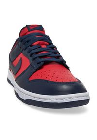Nike Sneakersy Dunk Low Retro DV0833 601 Czerwony. Kolor: czerwony. Materiał: skóra