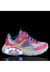 skechers - Skechers Sneakersy Rainbow Racer 302300L/PKMT Różowy. Kolor: różowy. Materiał: materiał #4