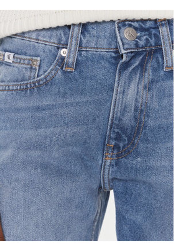 Calvin Klein Jeans Jeansy J20J221222 Niebieski Straight Fit. Kolor: niebieski