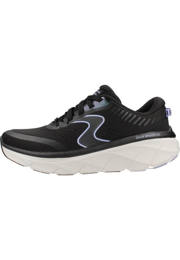 skechers - Tenisówki Skechers Model Dlux Walker 2.0 Kolor Czarny. Kolor: czarny. Materiał: tkanina. Sport: fitness