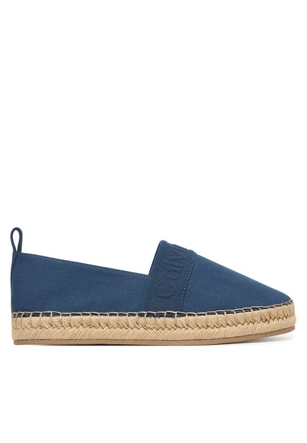 Espadryle Calvin Klein. Kolor: niebieski