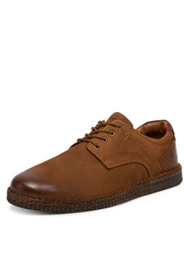 Go Soft Półbuty DANY-05 MI18 Brązowy. Kolor: brązowy. Materiał: skóra